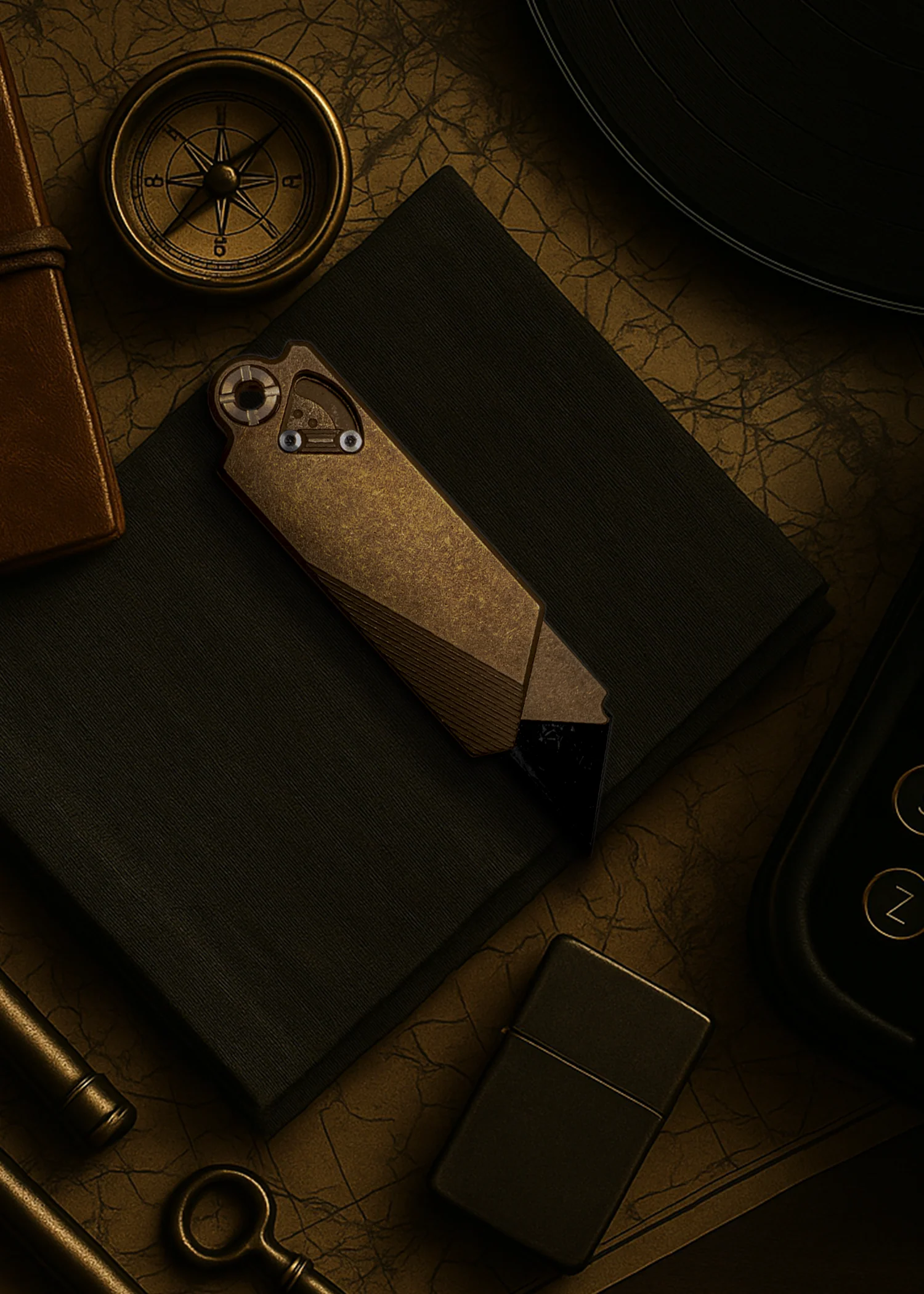 A slim titanium utility knife you’ll actually carry: PICHI G9 Titanium Utility Knife (Pichi Design)