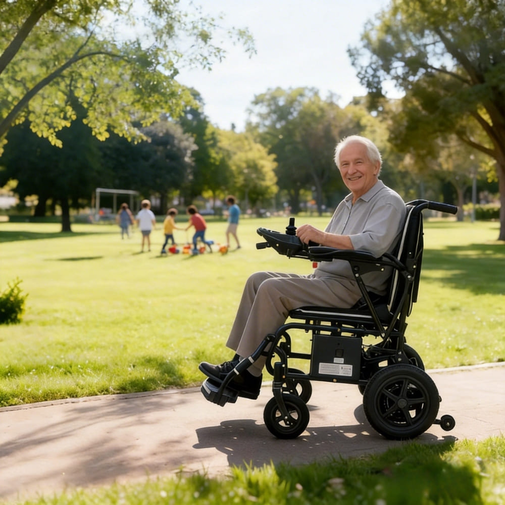 WHLICKS Electric Wheelchair