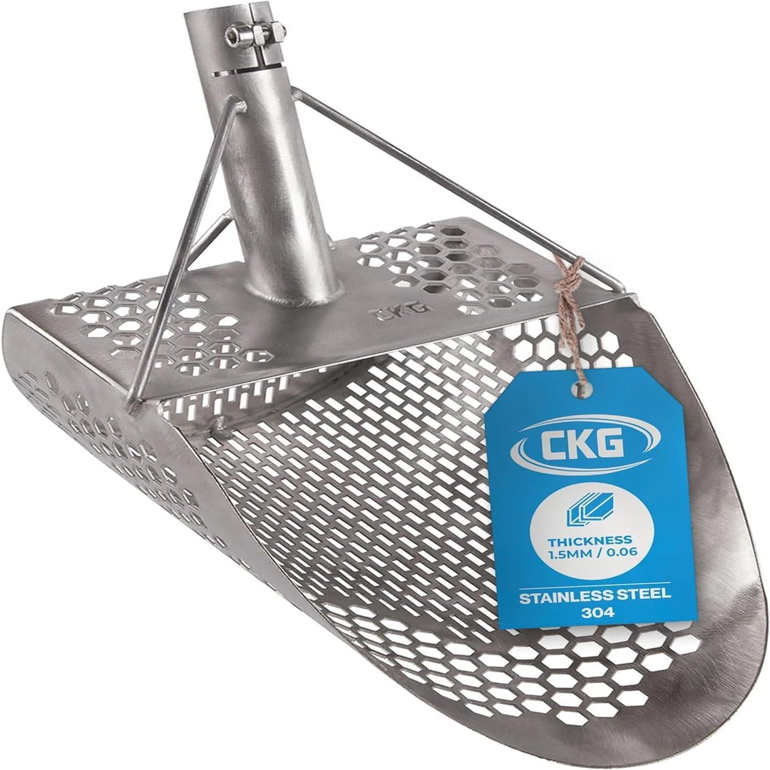 CKG Treasure Seeker Kit - everything needed to start metal detecting at the beach