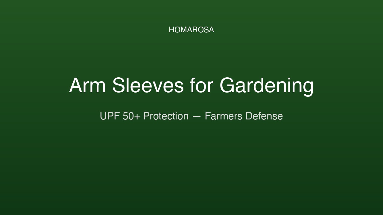 Arm Sleeves for Gardening: UPF 50+ That Actually Breathes (2026)