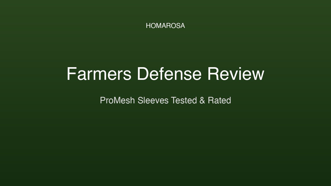 Farmers Defense Review 2026: ProMesh Sleeves Worth It?