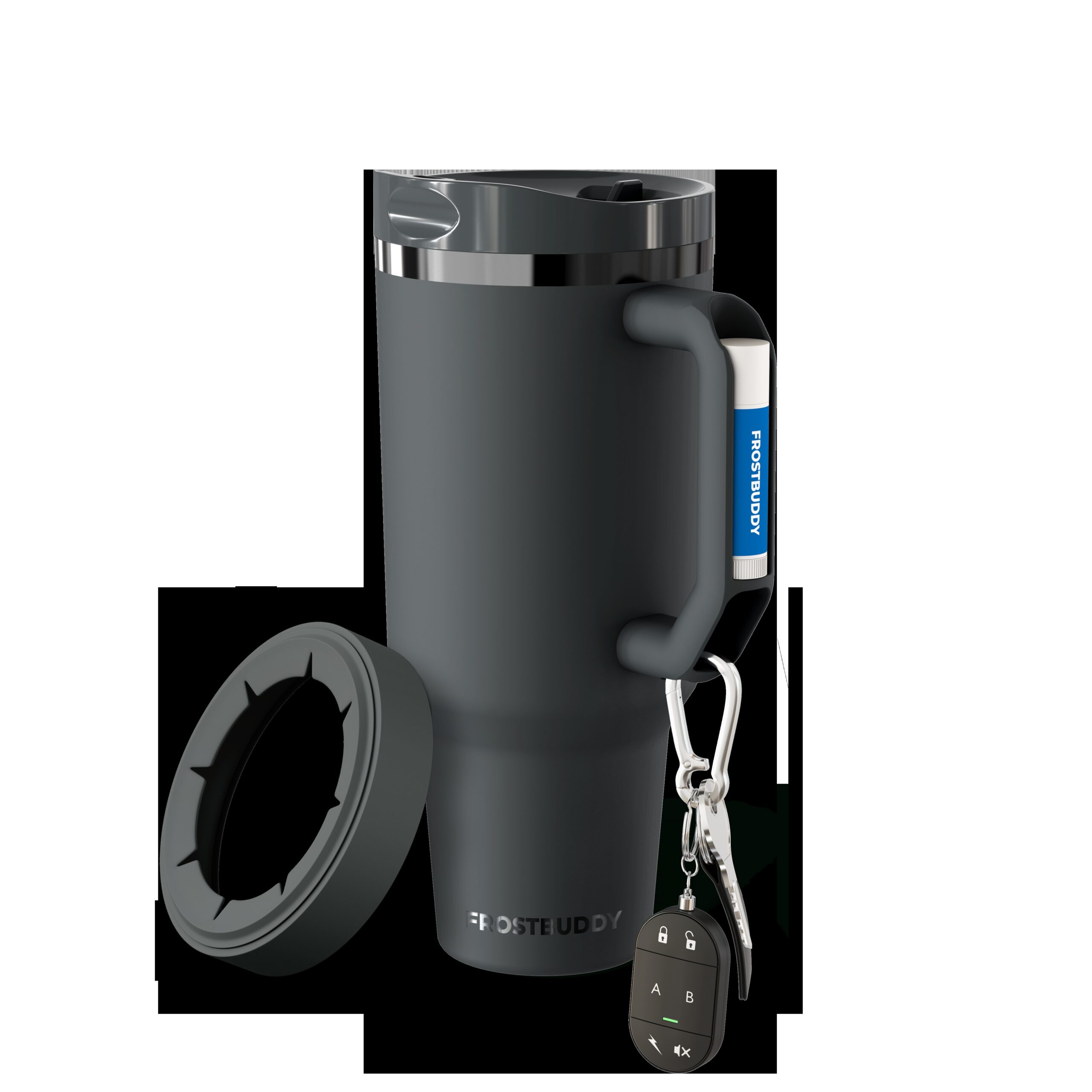 Frost Buddy Thicc Buddy 50oz tumbler in Ash - double-wall vacuum insulated $44.99