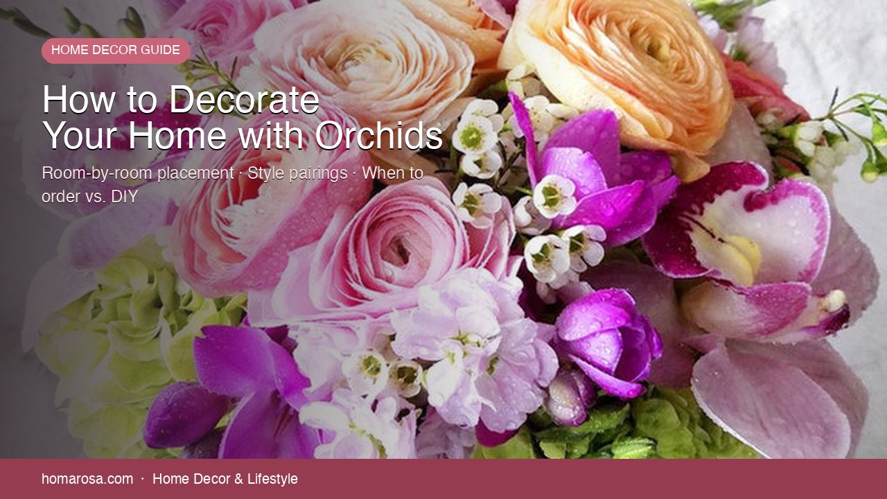 Orchid Home Decor: The Complete Style Guide (2026)