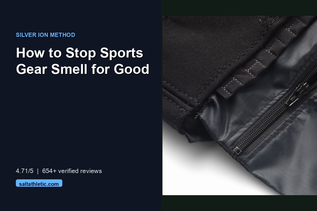 How to Stop Sports Gear Smell - Silver Ion Method 2026