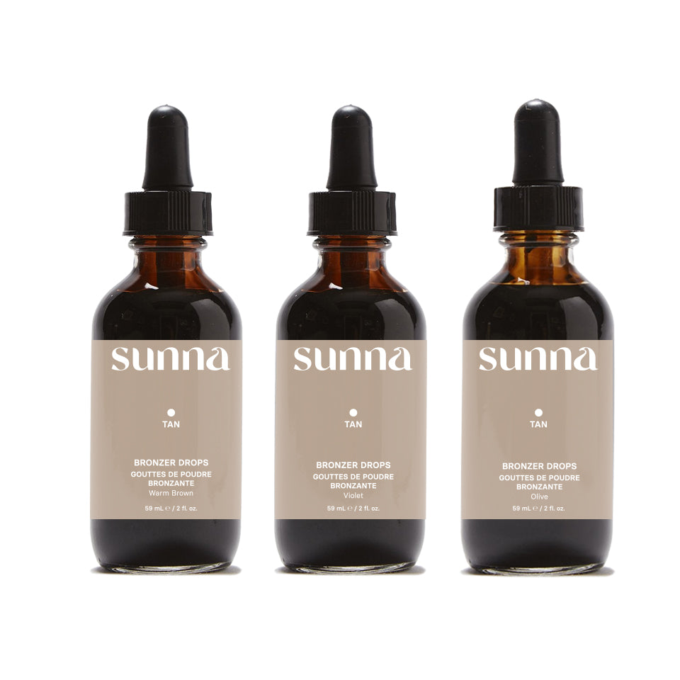 Sunna Pro Bronzer Drop Bundle - all three shades save 30%